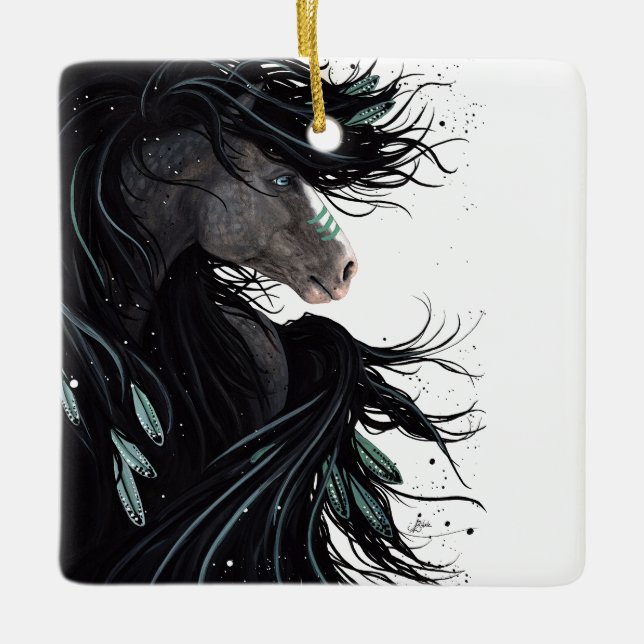 Dream Horse Ornament by Bihrle (Front)