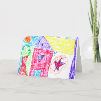 Dream house card