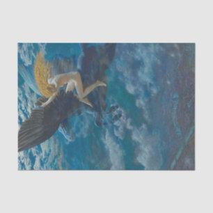 Dream Idyll (A Valkyrie) by Edward Robert Hughes Tissue Paper