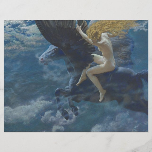 Dream Idyll (The Valkyrie) Scrapbook Paper (Front)