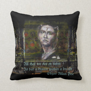Dream in a dream by Alexandra Cook Cushion