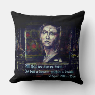 Dream in a dream by Linandara Cushion