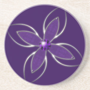 Dream in Amethyst Coaster