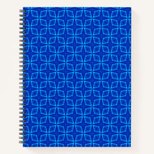 Dream in Blue Pattern Notebook