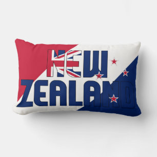 Dream in Colour with the New Zealand Flag Lumbar Cushion
