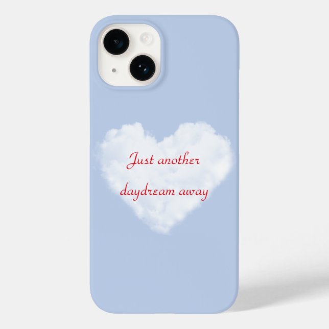 Dream iPhone Case with Cloud Background (Back)