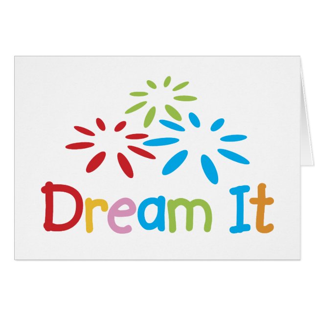 Dream It (Front Horizontal)