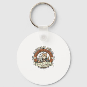 Dream Job Career Change Cat Dream Job Career Chang Key Ring