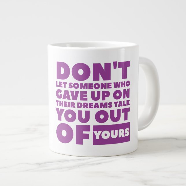 Dream Jumbo Mug (Front Right)