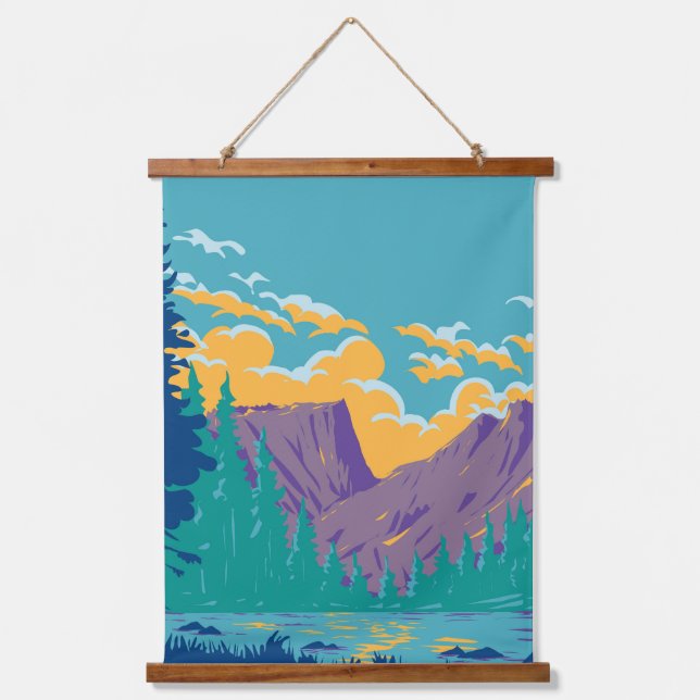 Dream Lake Hanging Tapestry (Front)
