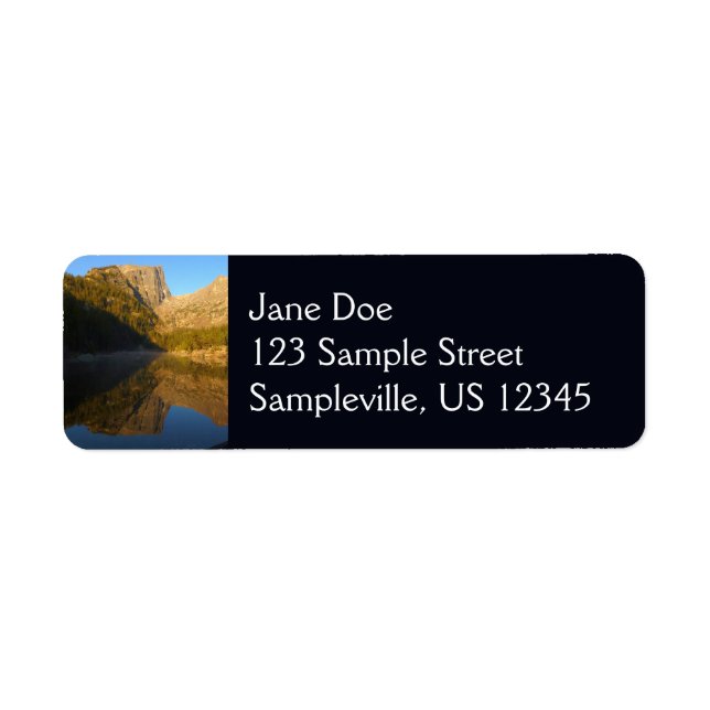 Dream Lake I Return Address Label (Front)