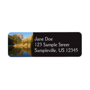 Dream Lake II at Rocky Mountain National Park Return Address Label