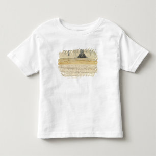 Dream landscape with text, 1526 toddler T-Shirt