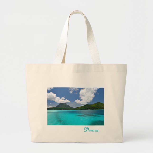 Dream. Large Tote Bag (Front)