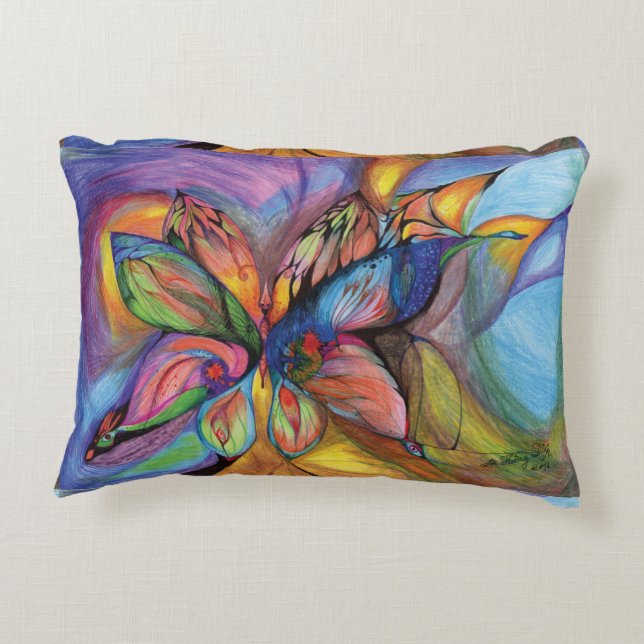 Dream light decorative cushion (Back)