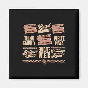 Dream Like Martin Black History Month Teacher Blac Magnet