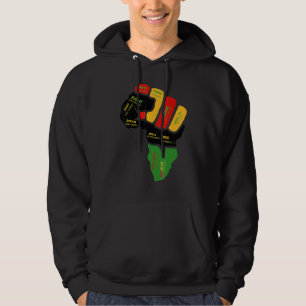 Dream Like Martin First Hand Black History Month P Hoodie