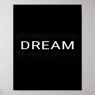 Dream Like Martin Luther King Jr Day Motivational Poster