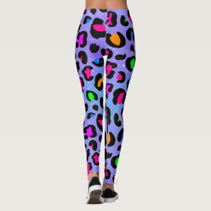 Dream Lilac Leopard leggings