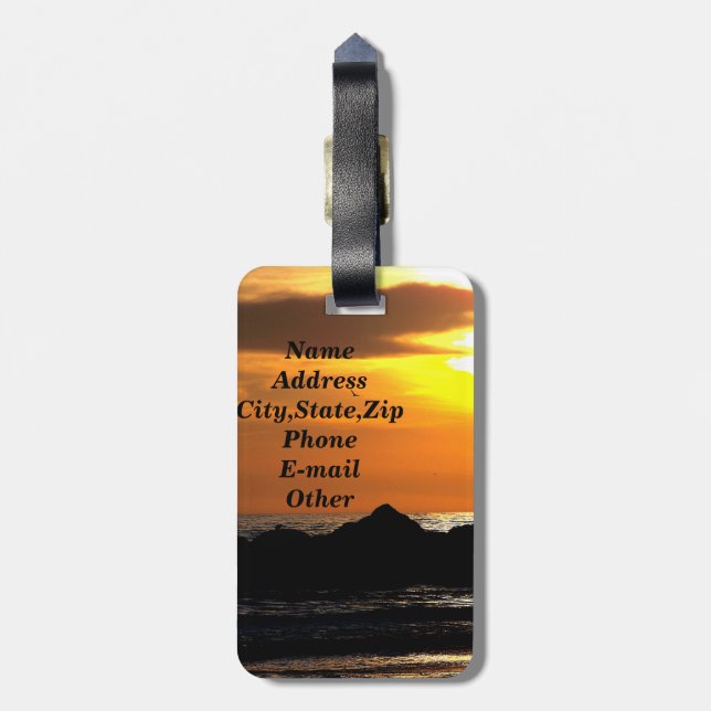 Dream_ Luggage Tag (Back Vertical)