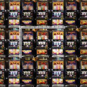 Dream Machines - Lucky Slot Machines Fabric