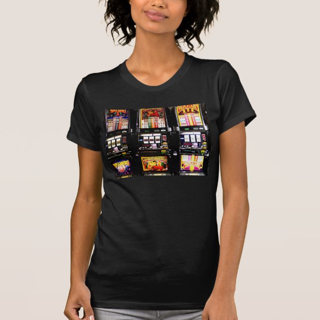 Dream Machines - Lucky Slot Machines T-Shirt (Front)