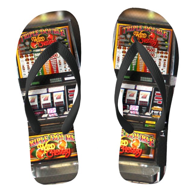 Dream Machines - Lucky Slot Machines Thongs (Footbed)
