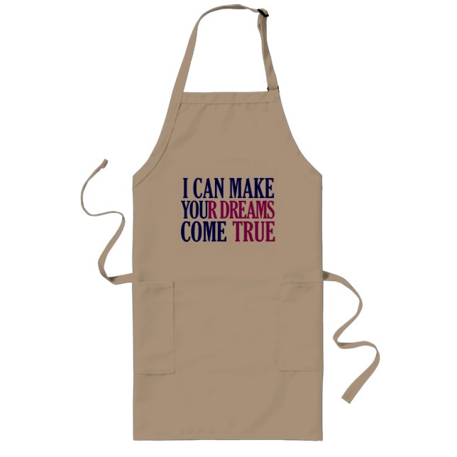 Dream Maker apron - choose style & colour (Front)