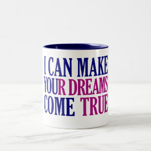 Dream Maker mug - choose style & colour