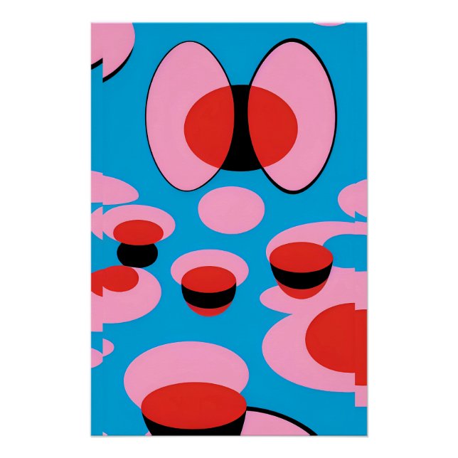 Dream Minimalistic Pop Poster (Front)