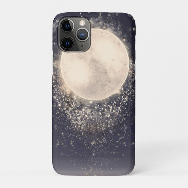 Dream Moon Magic Cosmic Sparkles Case-Mate iPhone Case (Back)