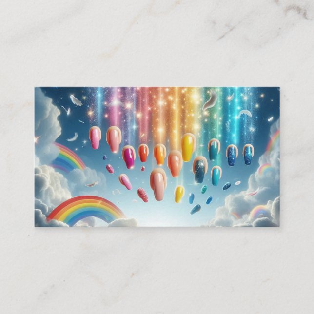 Dream Nails Business Card (Front)