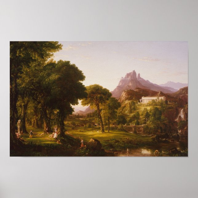 Dream of Arcadia (1838) — Thomas Cole Print (Front)