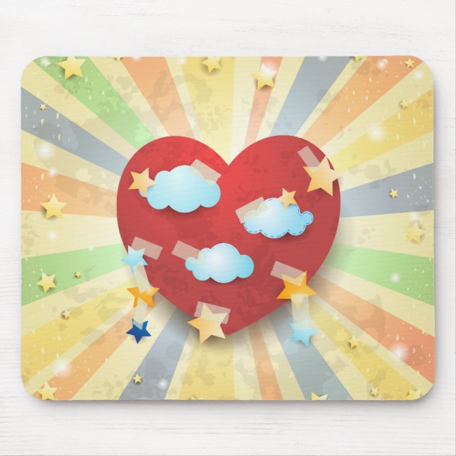 Dream of Love Mouse Pad (Front)