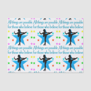 DREAM OF SKATING TISSUE PAPER