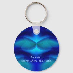 Dream of the Blue Turtle Key Ring
