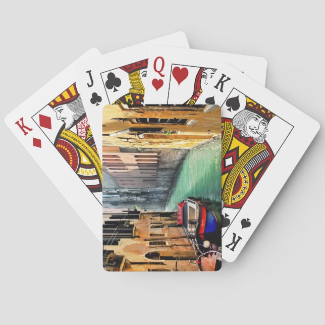 DREAM OF VENICE Classic Playing Cards (Back)