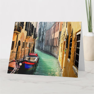 DREAM OF VENICE Folded Greeting Card