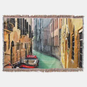 DREAM OF VENICE Throw Blanket