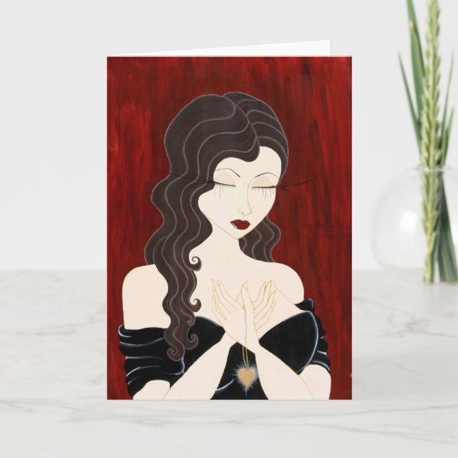 Dream of You  Greeting card by Chanel (Front)