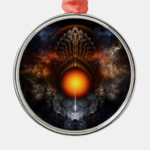 Dream Orb Fractal Art Premium Ornament