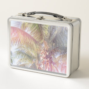 Dream Palm Tree Metal Lunch Box