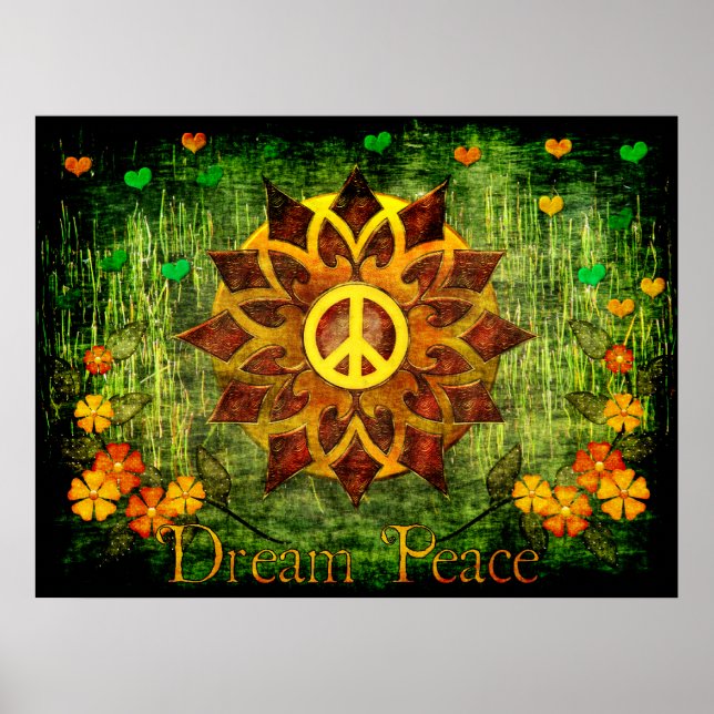 Dream Peace Poster (Front)