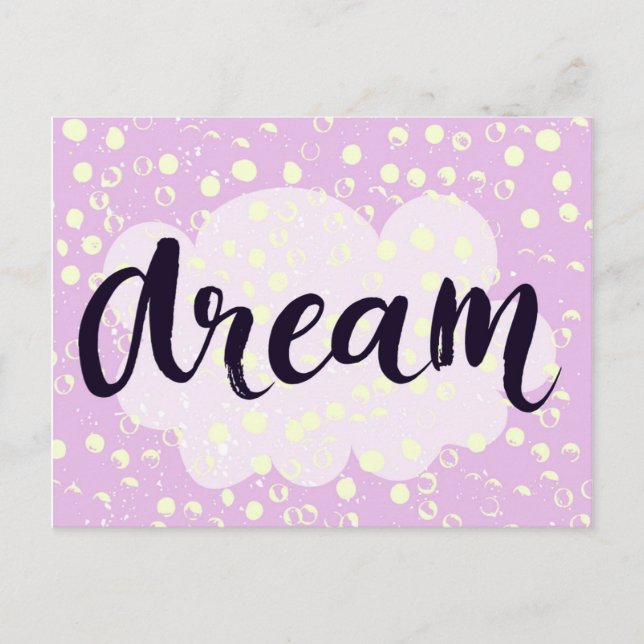 Dream Pink Postcard (Front)