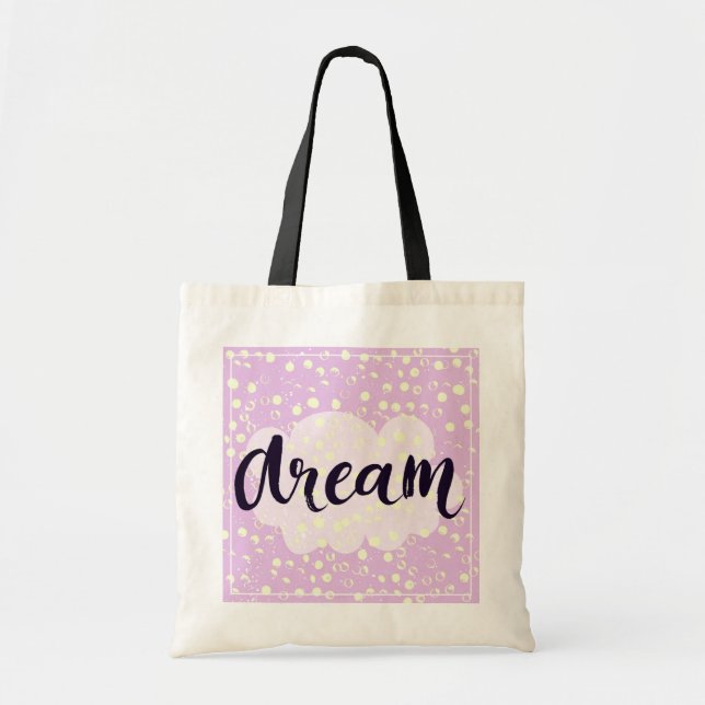 Dream Pink Tote Bag (Front)
