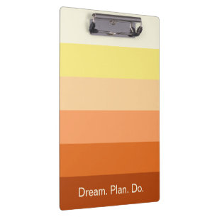 Dream Plan Do – Colour Gradient Back to School -  Clipboard