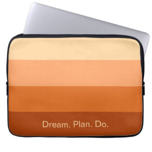 Dream Plan Do – Motivational Gradient  Laptop Sleeve