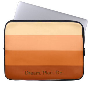 Dream Plan Do – Motivational Gradient  Laptop Sleeve