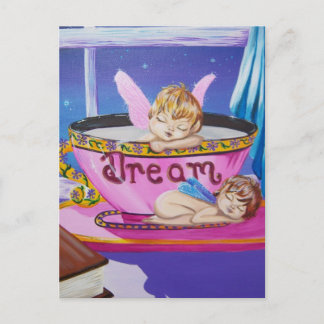 "Dream" Precious Wings Fairy Postcard