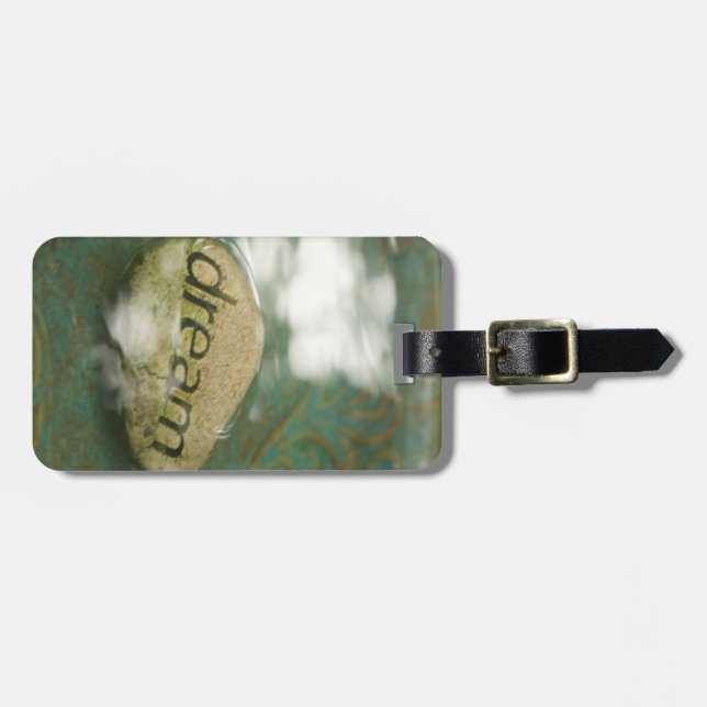 Dream Rock Luggage Tag (Front Horizontal)